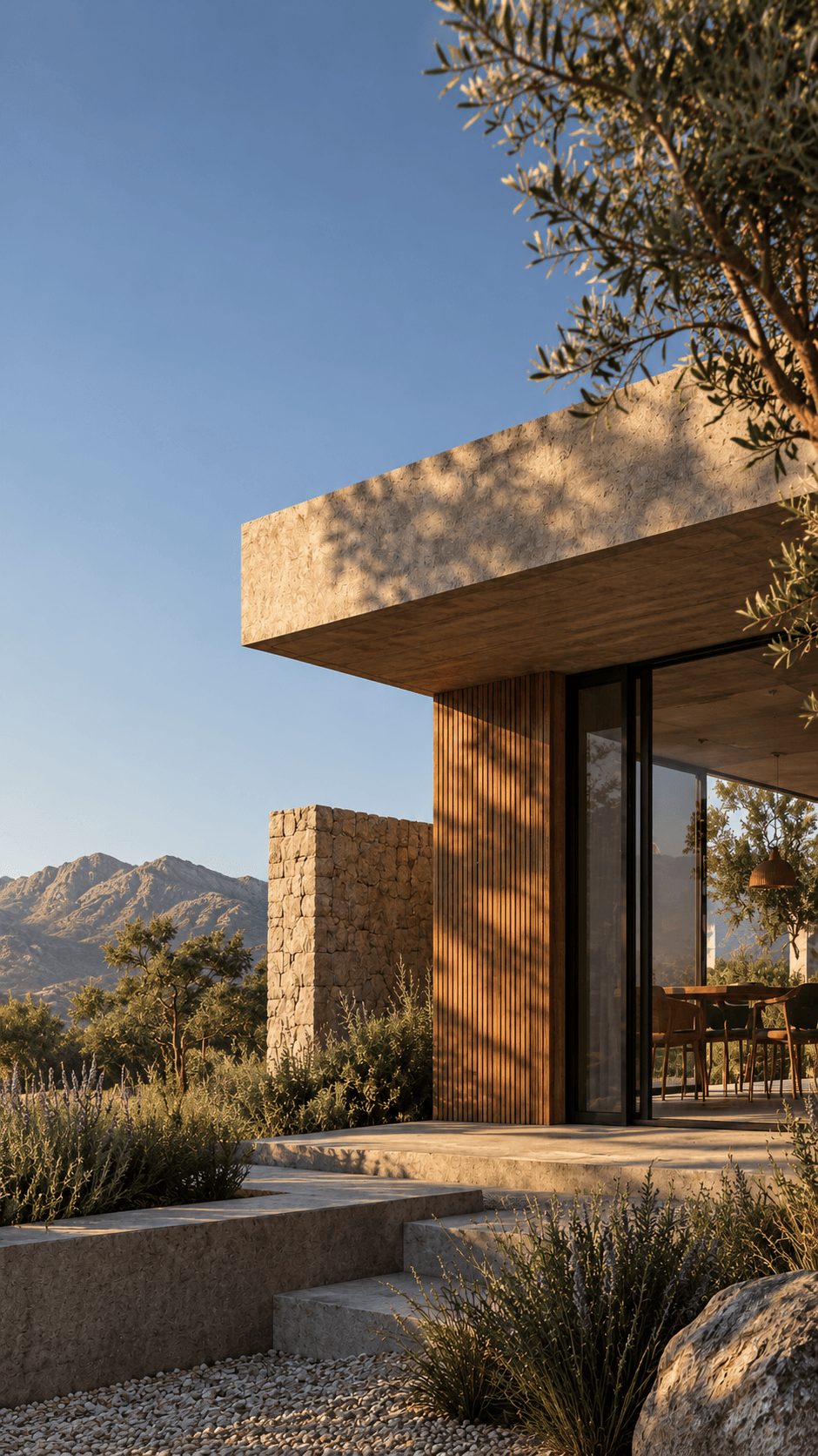 Arquitectura contemporánea integrada al paisaje